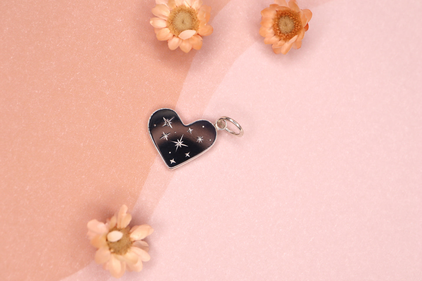 Stardust Heart Pendant