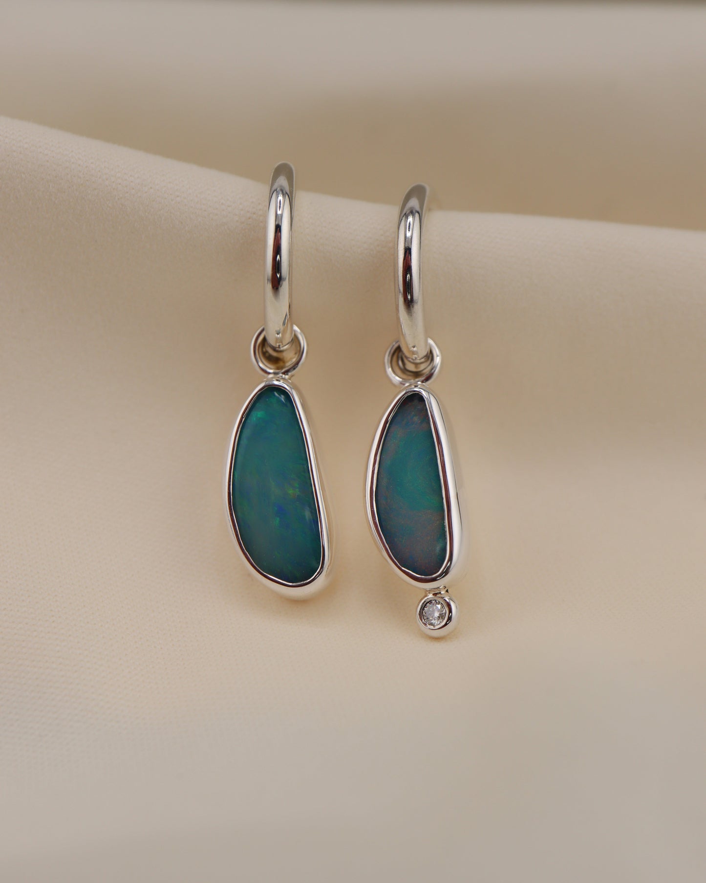 Opal Jellybean Earrings