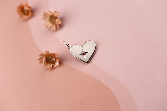 Stardust Heart Pendant