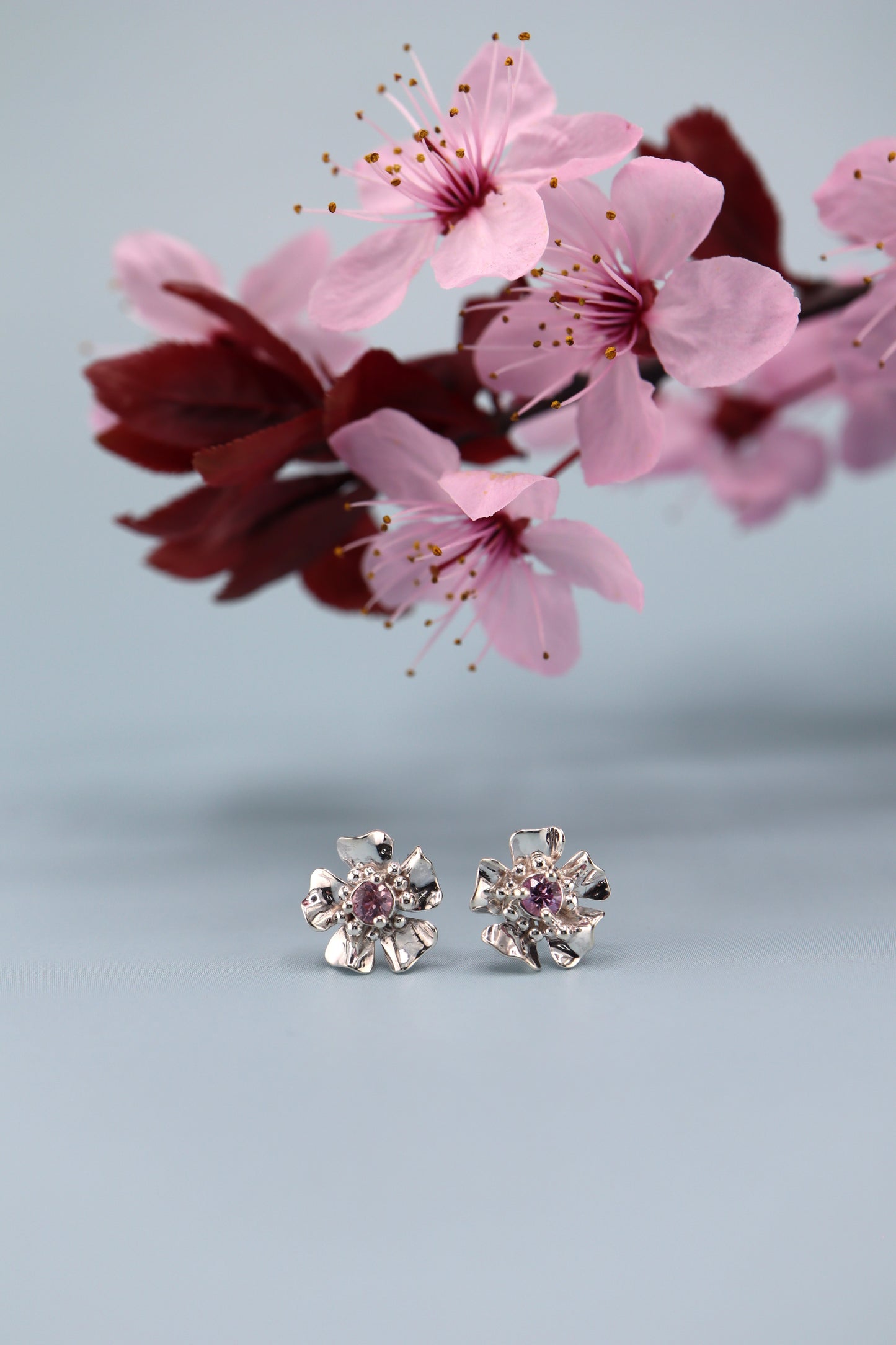 Sakura Flower Earrings