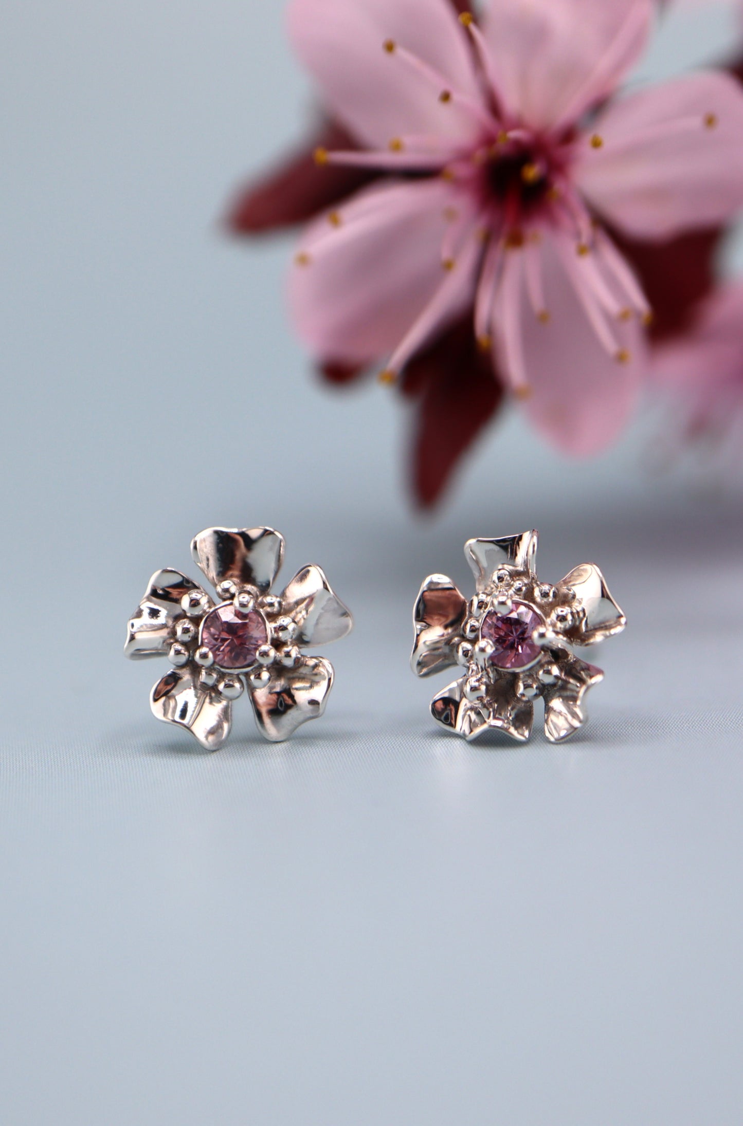 Sakura Flower Earrings