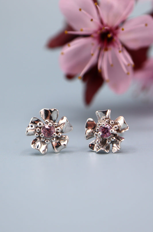 Sakura Flower Earrings