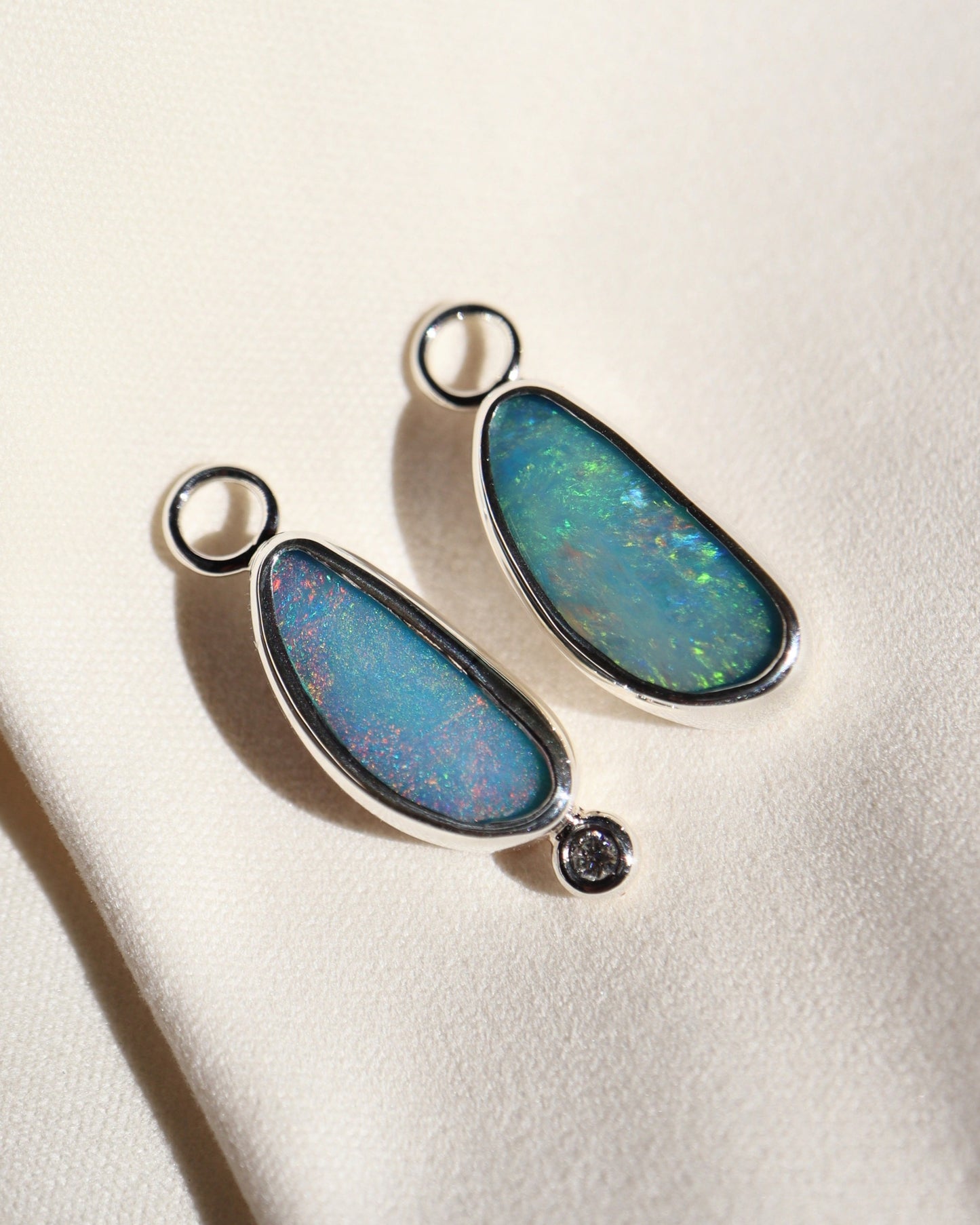 Opal Jellybean Earrings